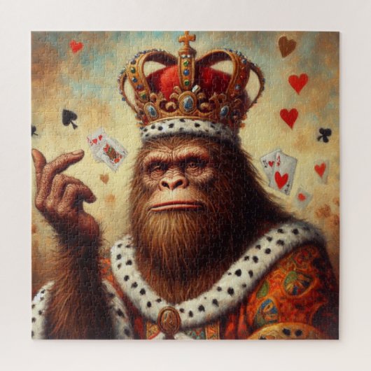 Puzzle Reine des Coeurs de Bigfoot (Vertical)
