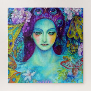 Puzzle Reine des fées enchantée avec papillons