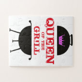 Puzzle Reine Du Grill, Rouge Couronne Rose (Horizontal)