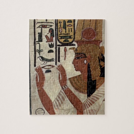 Puzzle Reine égyptienne antique [Nefertari] (Vertical)