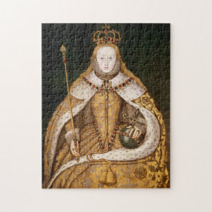 Puzzle Reine Elizabeth I à Coronation Robes