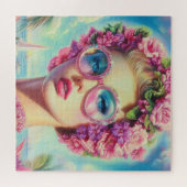 Puzzle Reine glamour tropicale (Horizontal)