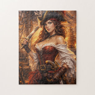 Puzzle Reine pirate des mers écarlates