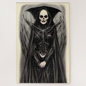 Puzzle Reine sorcière du mal foncé (Vertical)