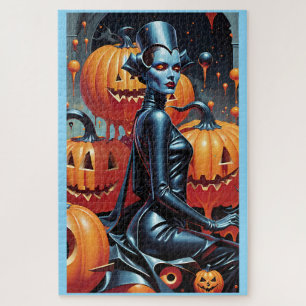 Puzzle Reine sorcière du week-end de la mode d'automne