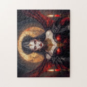 Puzzle Reine Vampire sous la lune brillante (Vertical)