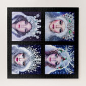Puzzle Reines de neige Merveilleux monde hivernal (Horizontal)