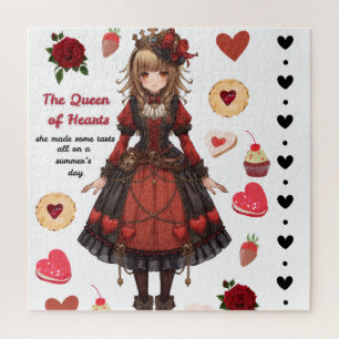 Puzzle Reines des cœurs Tarts Saint-Valentin