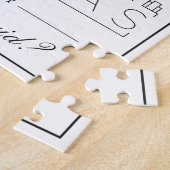 Puzzle Rejoignez-Moi À Dallas Bridesmaid Demande Jigsaw (Côté)