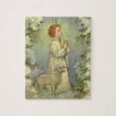 Puzzle Religion vintage, Christ le Bon Pasteur (Vertical)