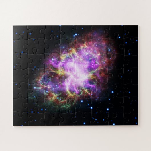 Puzzle Rémanent de supernova de la nébuleuse du Crabe, co (Horizontal)