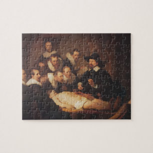 Puzzle Rembrandt la leçon d'anatomie de Dr. Nicolaes Tul