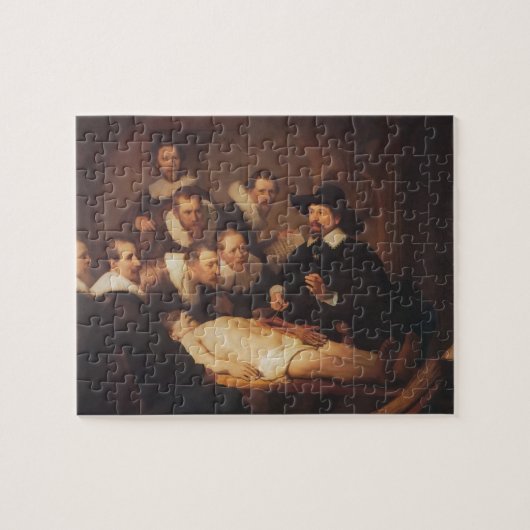 Puzzle Rembrandt la leçon d'anatomie de Dr. Nicolaes Tulp (Horizontal)