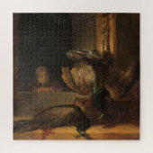 Puzzle Rembrandt, Still Life with Peacocks - Art fin (Vertical)
