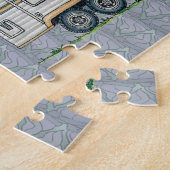 Puzzle Remorque mignonne de voyage de campeur de (Côté)