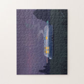 Puzzle Remorque Voyage Silver RV & Night Sky (Vertical)