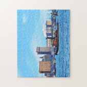 Puzzle Remorqueurs près de la skyline de New York c1906 (Vertical)