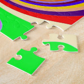 Puzzle Remous psychédélique lumineux de sucrerie d'art de (Côté)