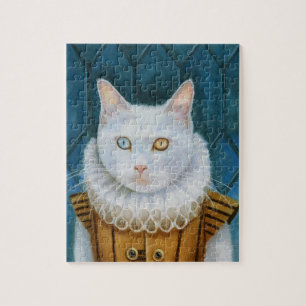 Puzzle Renaissance Cat