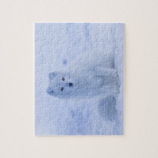 Puzzle Renard arctique (Vertical)