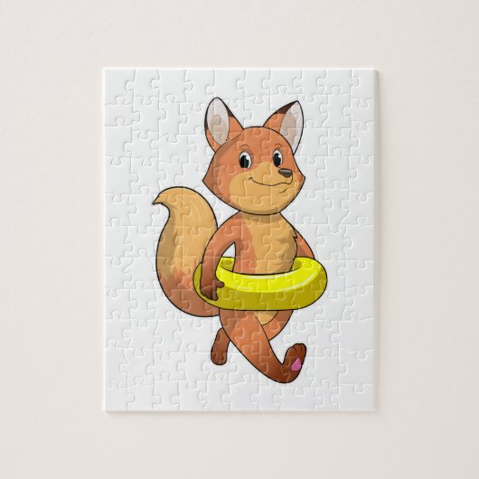 Puzzle Renard avec Lifebuoy (Vertical)