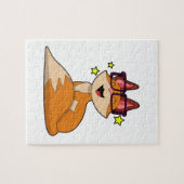 Puzzle Renard avec lunettes (Horizontal)