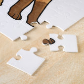 Puzzle Renard avec lunettes de soleil (Côté)