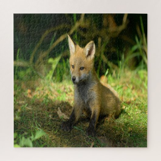 Puzzle Renard bébé adorable (Vertical)