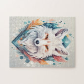 Puzzle Renard blanc esthétique (Horizontal)