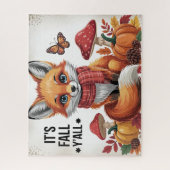 Puzzle Renard d'automne (Vertical)