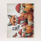 Puzzle Renard d'automne (Vertical)