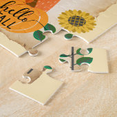 Puzzle Renard d'automne Thanksgiving citrouilles et tourn (Côté)