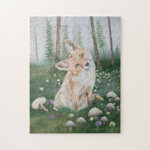 Puzzle Renard de la Forêt Enchantée Jigsaw
