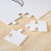 Puzzle Renard en mariée avec Voile (Côté)