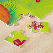 Puzzle renard et papillon (Côté)