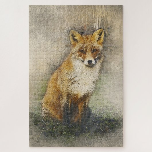 Puzzle Renard rouge (Vertical)
