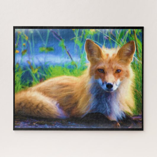 Puzzle Renard rouge | Photo d'animal Pittoresque (Horizontal)