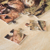 Puzzle Renarde Vixen avec ses petits par Austen, Animal s (Côté)
