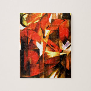 Puzzle Renards de Franz Marc Fine Art