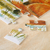 Puzzle Renards de Noël (Côté)