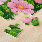 Puzzle Rencontre mignonne du hérisson et du lapin (Côté)