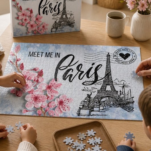 Puzzle Rencontre-moi à Paris Grand