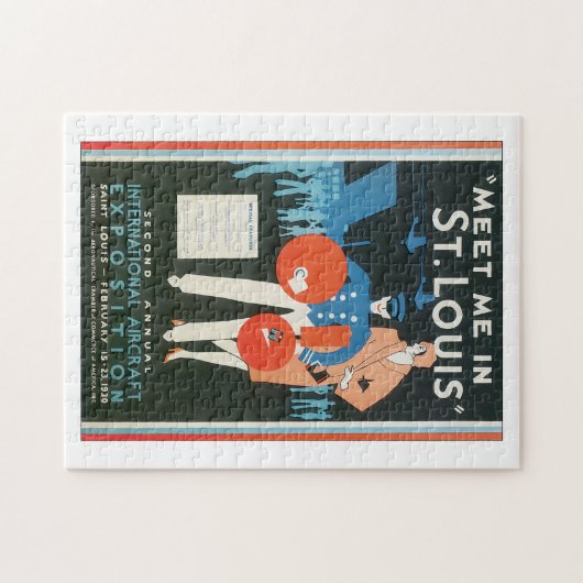 Puzzle Rencontrez-moi dans l'illustration d'affiche de (Horizontal)