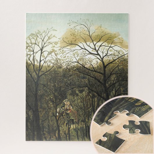 Puzzle Rendez-vous en Forêt, Henri Rousseau