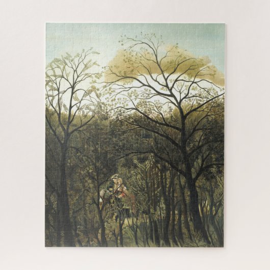 Puzzle Rendez-vous en Forêt, Henri Rousseau (Vertical)
