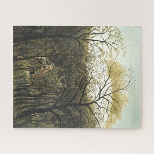 Puzzle Rendez-vous en Forêt, Henri Rousseau (Horizontal)