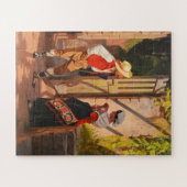 Puzzle Rendezvous art vintage (Horizontal)