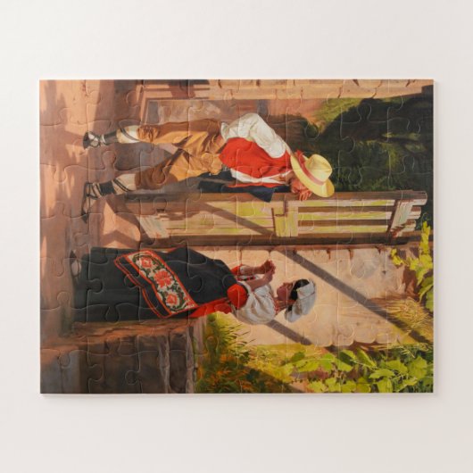 Puzzle Rendezvous art vintage (Horizontal)