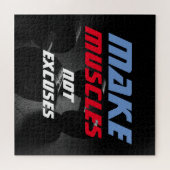 Puzzle Rendre les muscles Bodybuilding Fitness Motivation (Horizontal)