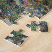 Puzzle Renoir - Femme avec un parasol dans un jardin (Côté)